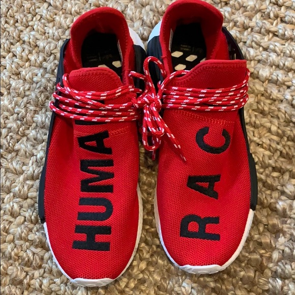 human race red and black
